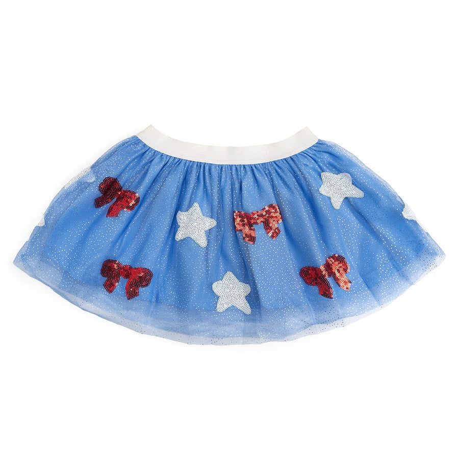 Sweet Wink 4th of July  lined tutu skirt