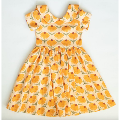 Ollie Jay Elizabeth dress in sunflower