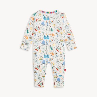 Magnetic Me  &quot;Bach &amp; Roll&quot;  eco friendly modal magnetic convertible coverall