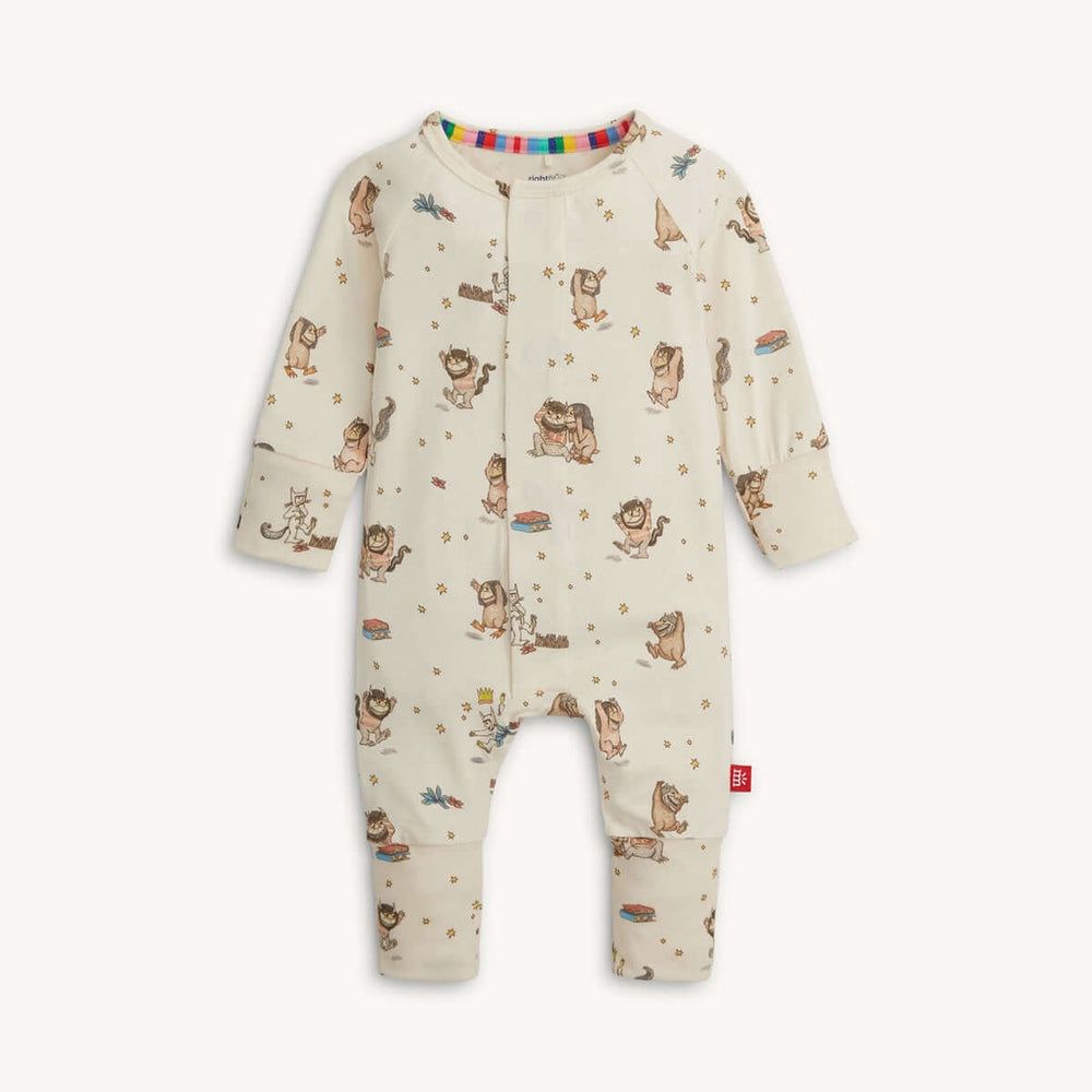 Magnetic Me  &quot;Where the wild things are&quot;  eco friendly modal magnetic convertible coverall