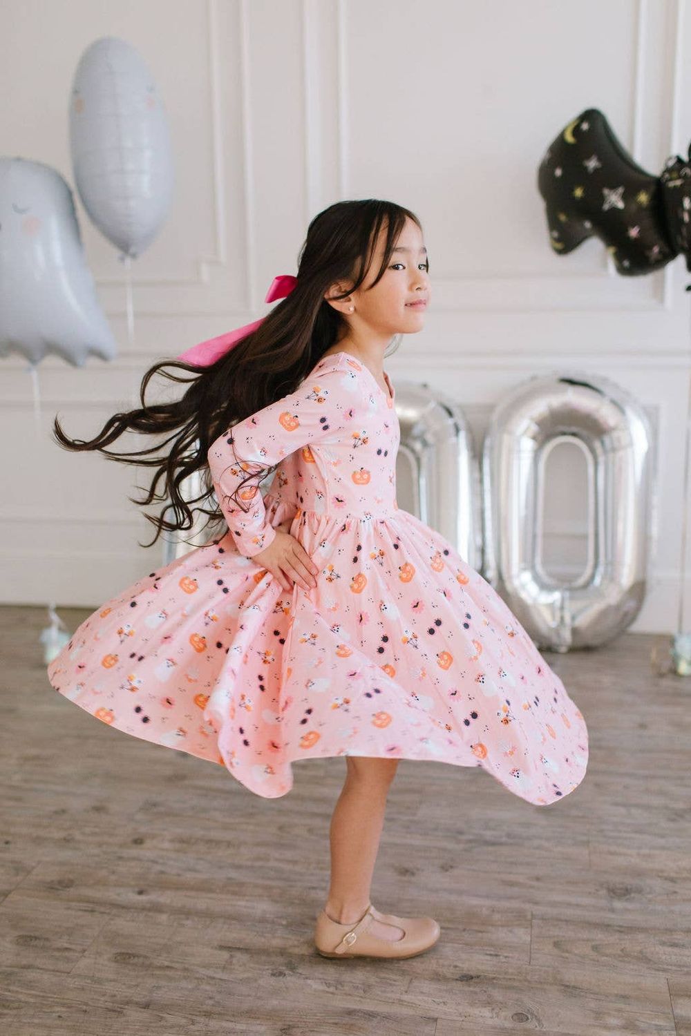 Ollie Jay Gwendolyn twirl dress in Hippie Halloween