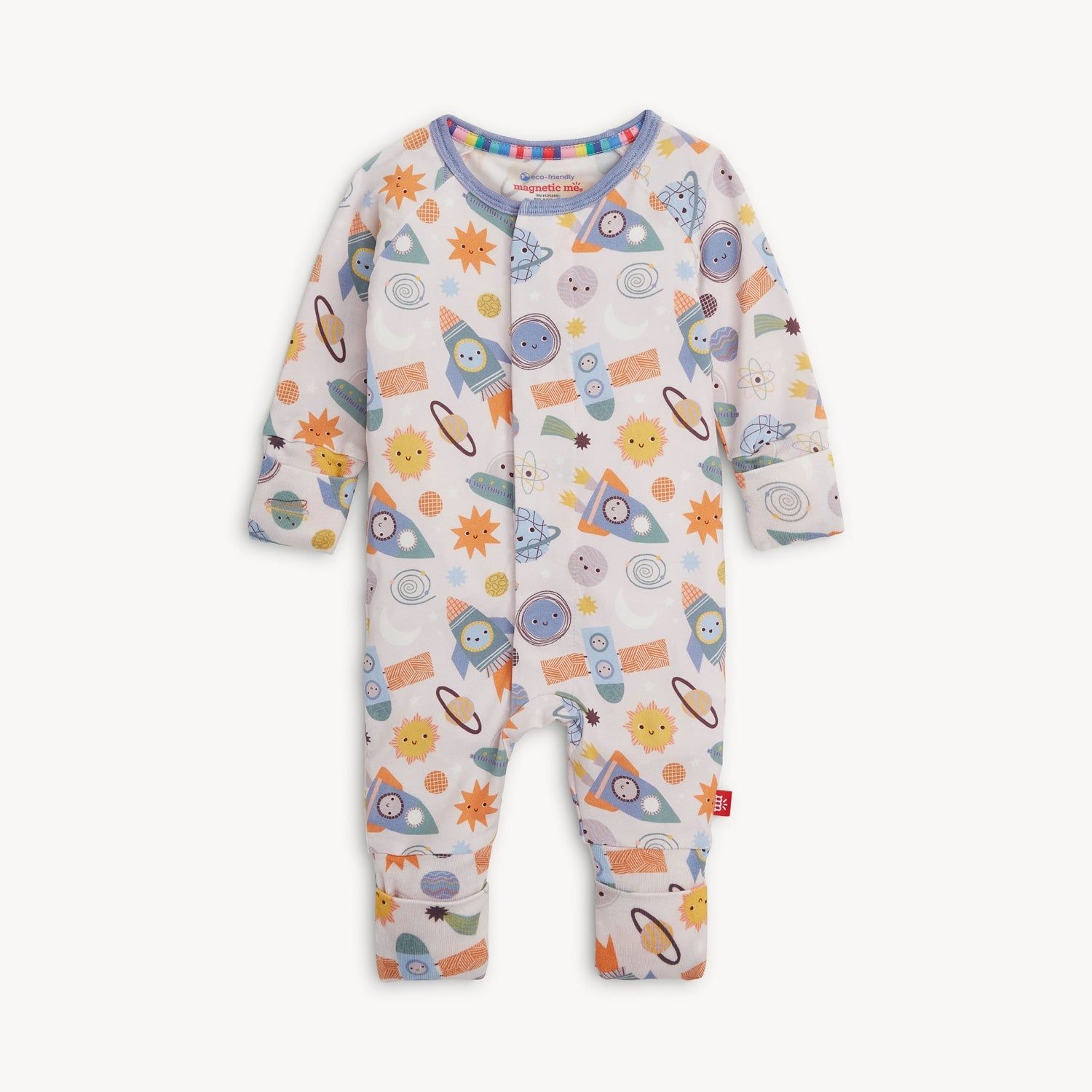 Magnetic Me  &quot;Let&#39;s Rocket&quot;  eco friendly modal magnetic convertible coverall-