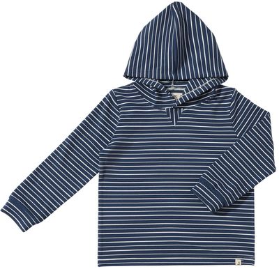Me &amp; Henry Roger hooded top - navy striped