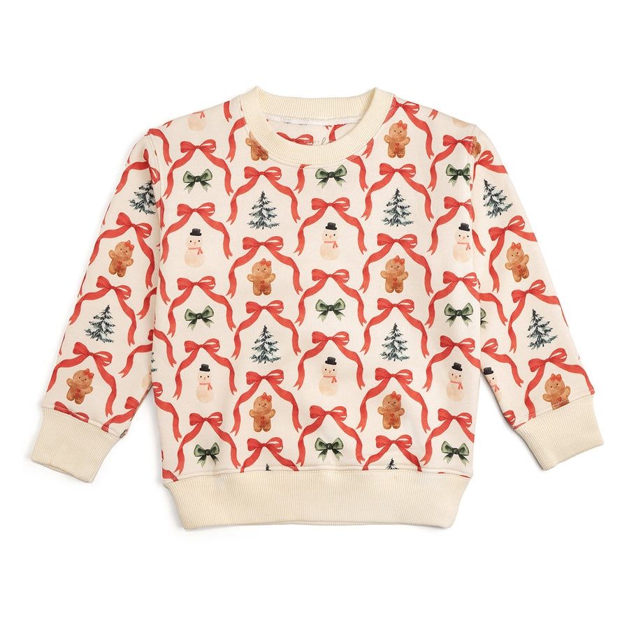 Sweet Wink Christmas cutie sweatshirt-natural