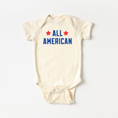 Benny &amp; Ray  All American  4th of July  bodysuit