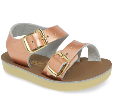 Sun San 'Sea Wee' Salt Water Sandals - Rose Gold