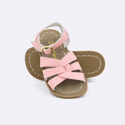 Salt Water Sandals Leather Water Safe Sandals - New matte Pink