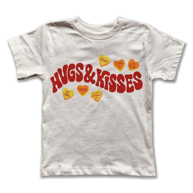 Rivet Apparel Co. "Hugs &amp; Kisses" Tee