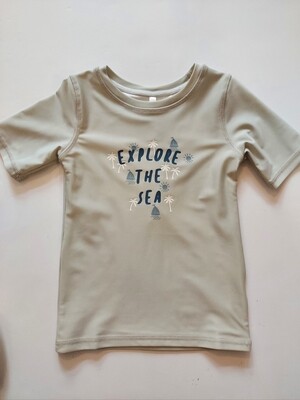 Baby Sprouts s/s rashguard "Explore the sea" Baby Sprouts s/s rashguard "Explore the sea"