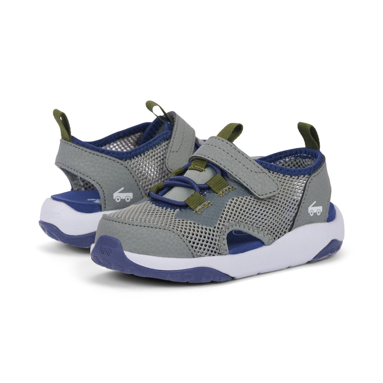 See Kai Run Aven Gray machine washable sandals
