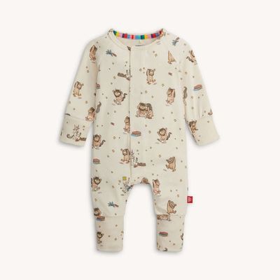 Magnetic Me  "Where the wild things are"  eco friendly modal magnetic convertible coverall