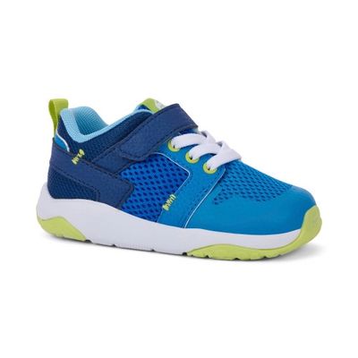 See Kai Run Viento bold blue washable sneakers