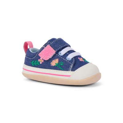 See Kai Run (First Walker) - Stevie Mini blue denim/garden