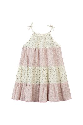 Vignette Kit cotton pink mixed floral dress