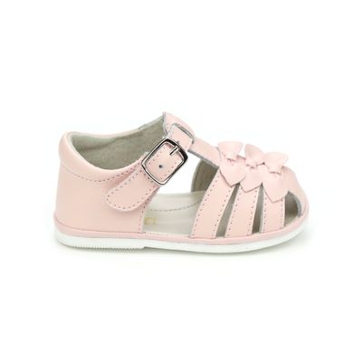 Angel by L'Amour Everly Angel Baby Bow Sandal (Infant)-pink