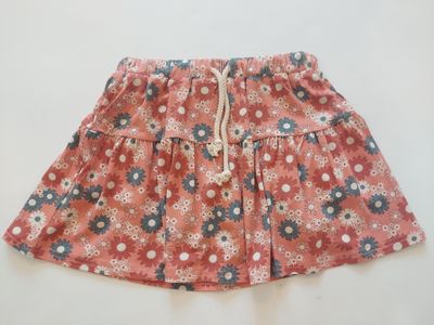 Baby Sprouts Girls bamboo skort-zoey daisy print