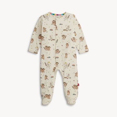 Magnetic Me  "Where the wild things are"  eco friendly modal magnetic footie