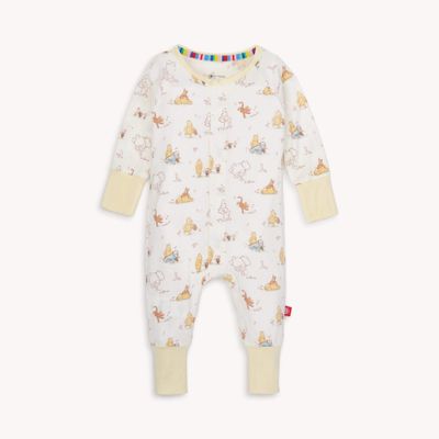 Magnetic Me  "Moments with friends" Winnie the Poo  eco friendly modal magnetic convertible coverall