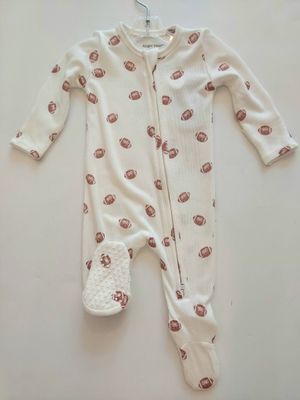 Angel Dear modal mini football- 2 way zipper footie