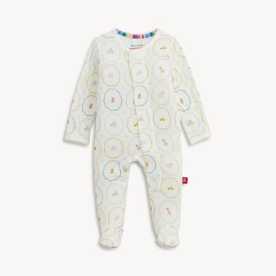 Magnetic Me  "Nursery Magic" cream  eco friendly modal magnetic footie-