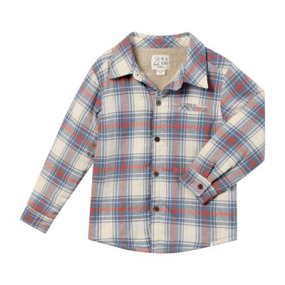 Me &amp; Henry 100% cotton Adventurer  sherpa lined shacket