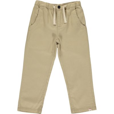 Me &amp; Henry 100% cotton stone pants, elastic waist