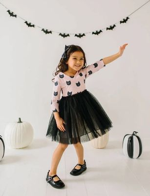 Ollie Jay Tutu dress- black cat