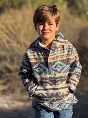 Me &amp; Henry rancho lined hooded jacket