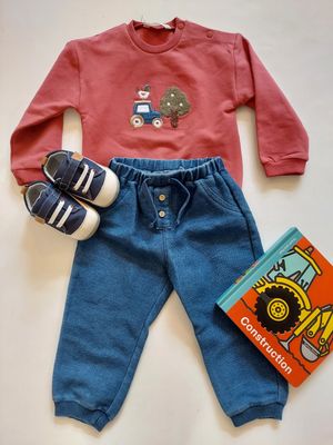 New Fall Mayoral farm sweatshirt/pant set