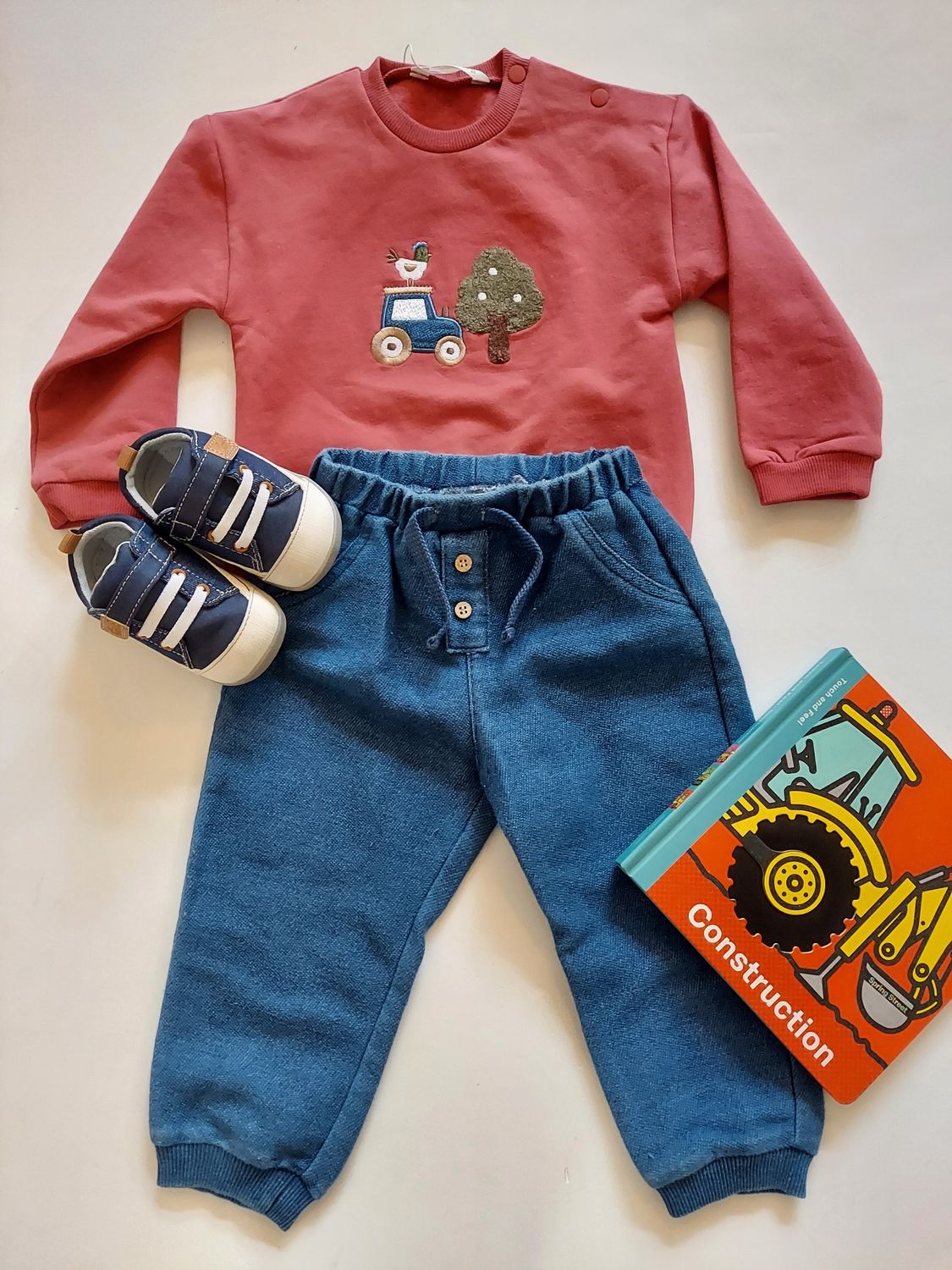 New Fall Mayoral farm sweatshirt/pant set