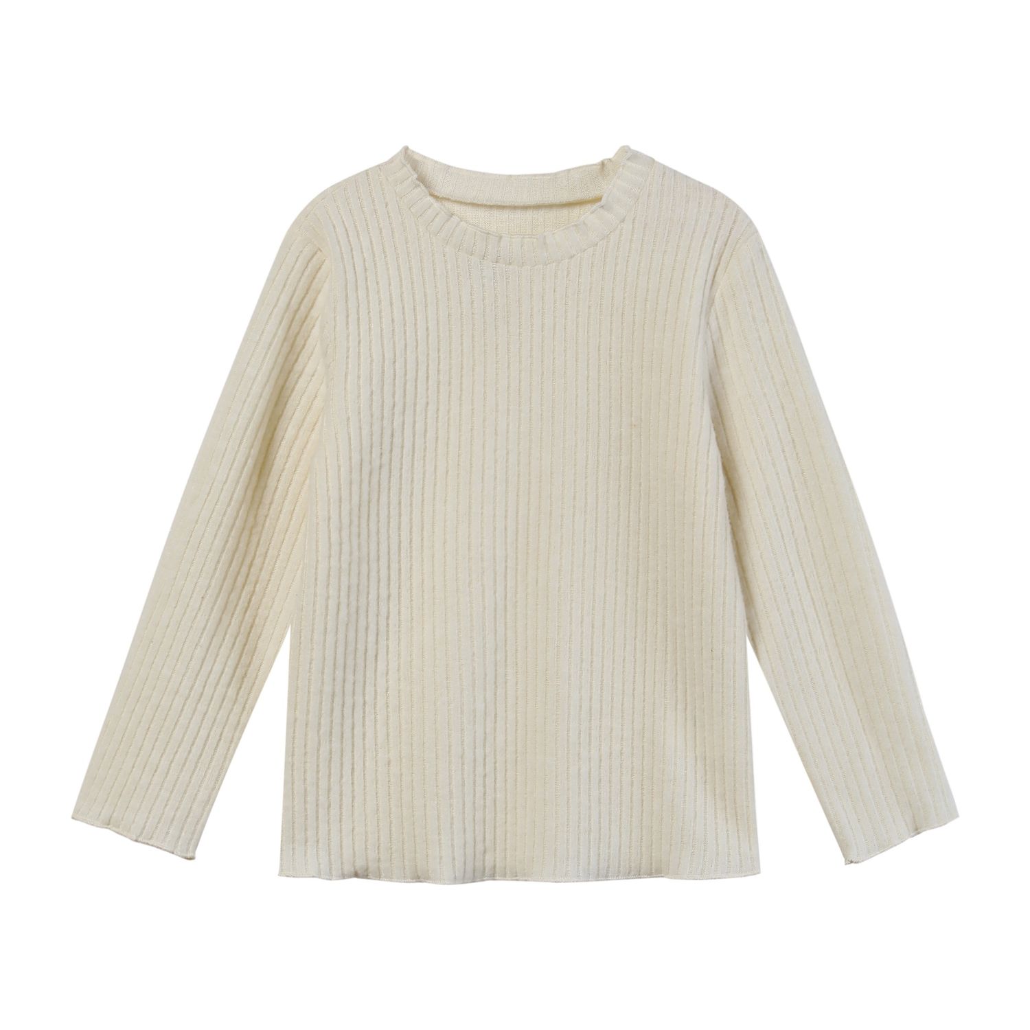 Vignette Kennedy T Shirt-cream Long sleeve