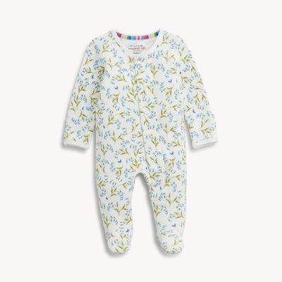 Magnetic Me  "Lillian" eco friendly waffle weave organic cotton/modal blend magnetic footie