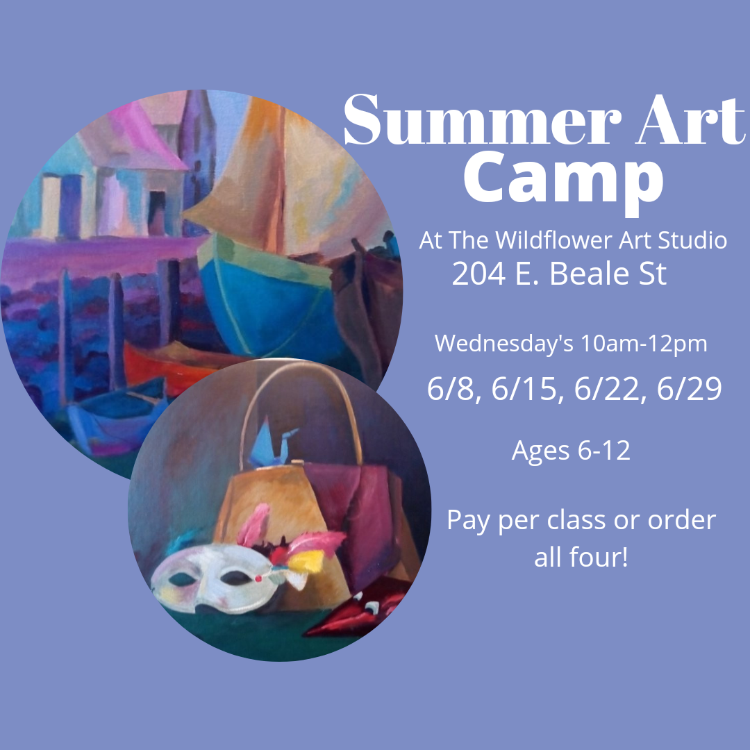 Summer Art Camp 6/8