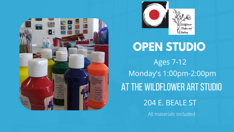 Open Studio for Ages 7-12
