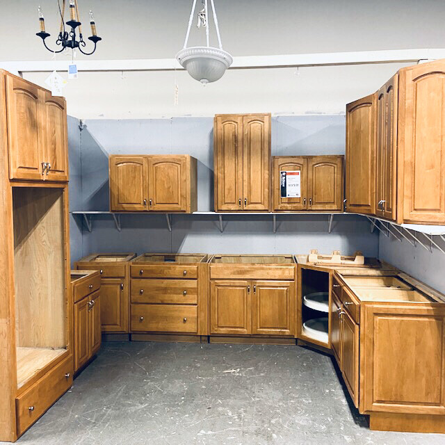 red maple kitchen cabinets