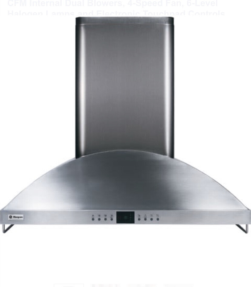 Monogram Wall Mount Chimney Range Hood