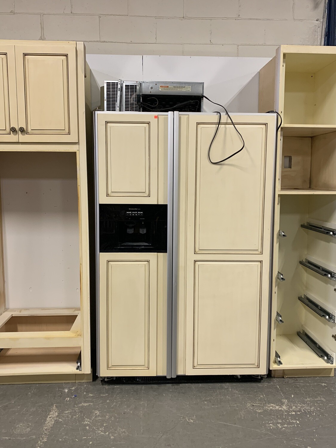 Cream KitchenAid Superba Fridge