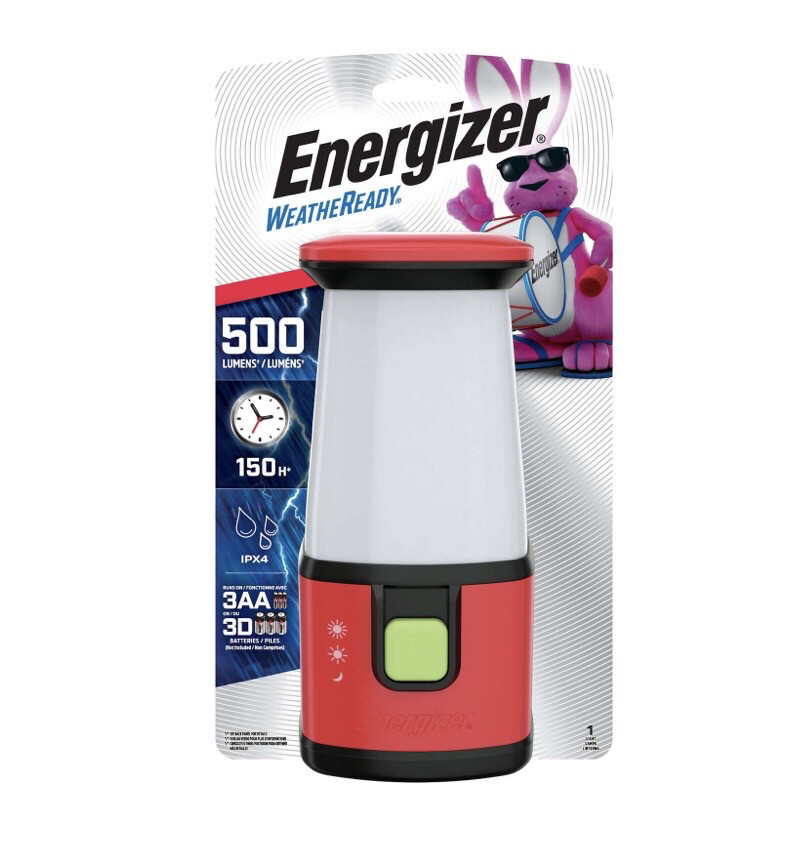  Roll Over to Zoom Energizer Weatheready 500 lm Red Emergency Lantern