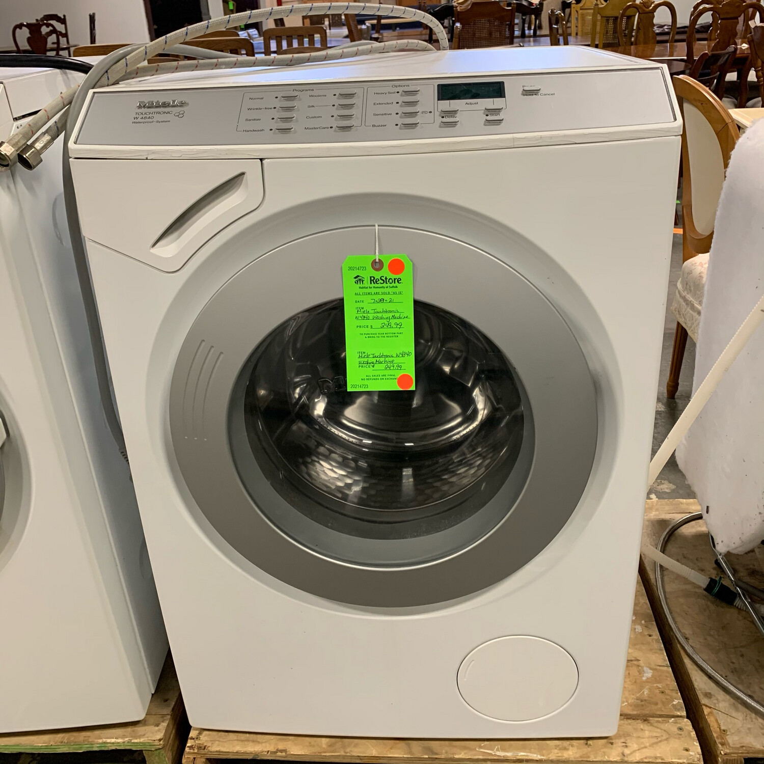 Miele Touchtronic W4840 Washing Machine