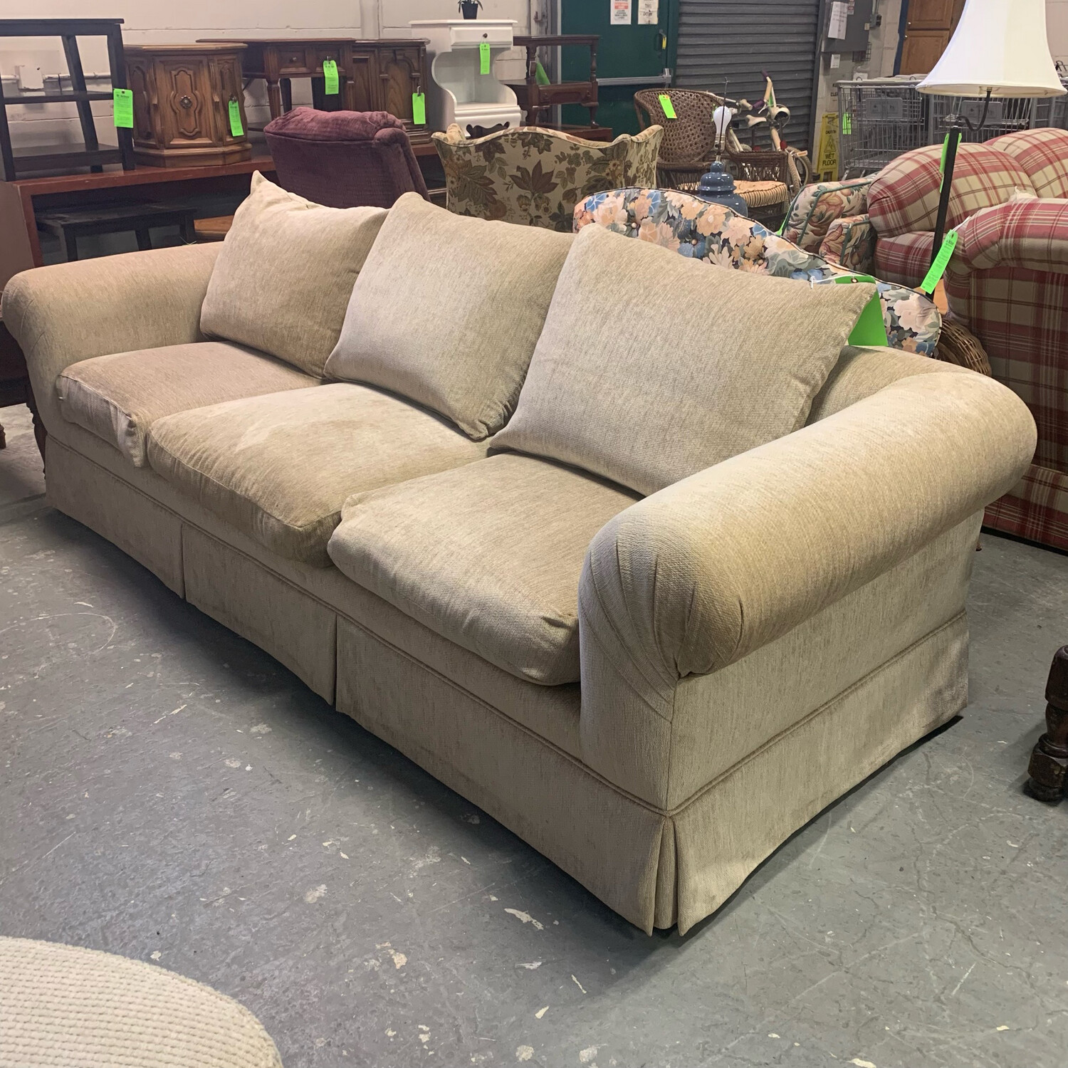 Kreiss Furniture Goosedown Sofa
