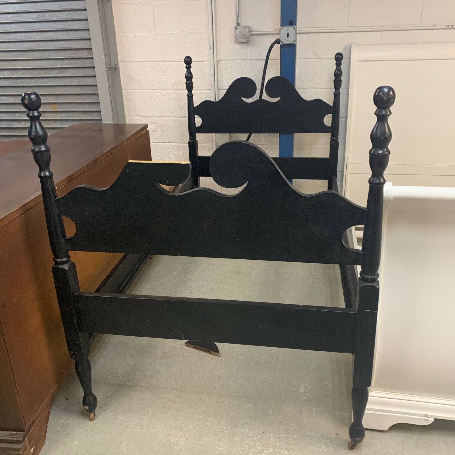 Black Twin Bed Frame