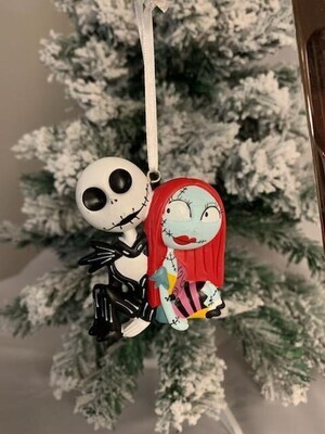 Nightmare Before Christmas Clay Ornament
