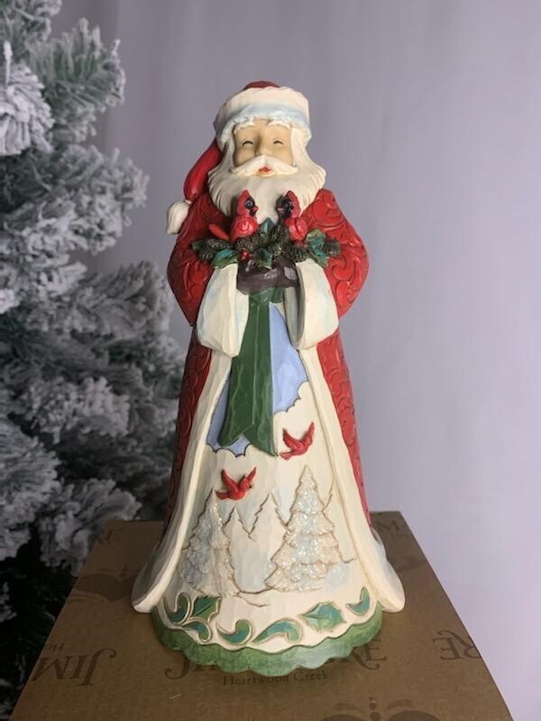 Jim Shore "Holiday Spirit" Santa Figurine