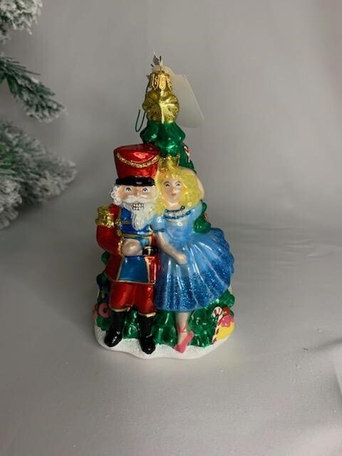 Hand-crafted Nutcracker Ornament
