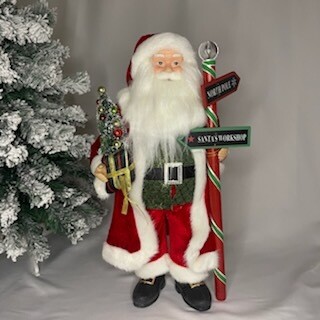 Standing Santa Figurine