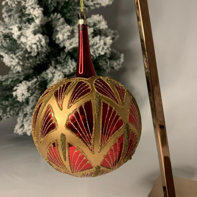 Glass Balldrop Ornament
