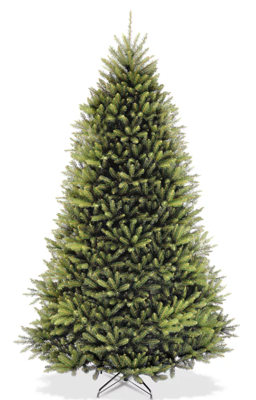 National Tree 9-Foot Pre-Lit Dunhill Fir Christmas Tree