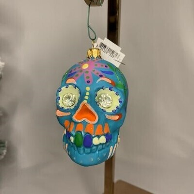 Bloomingdales Sugar Skull Ornament