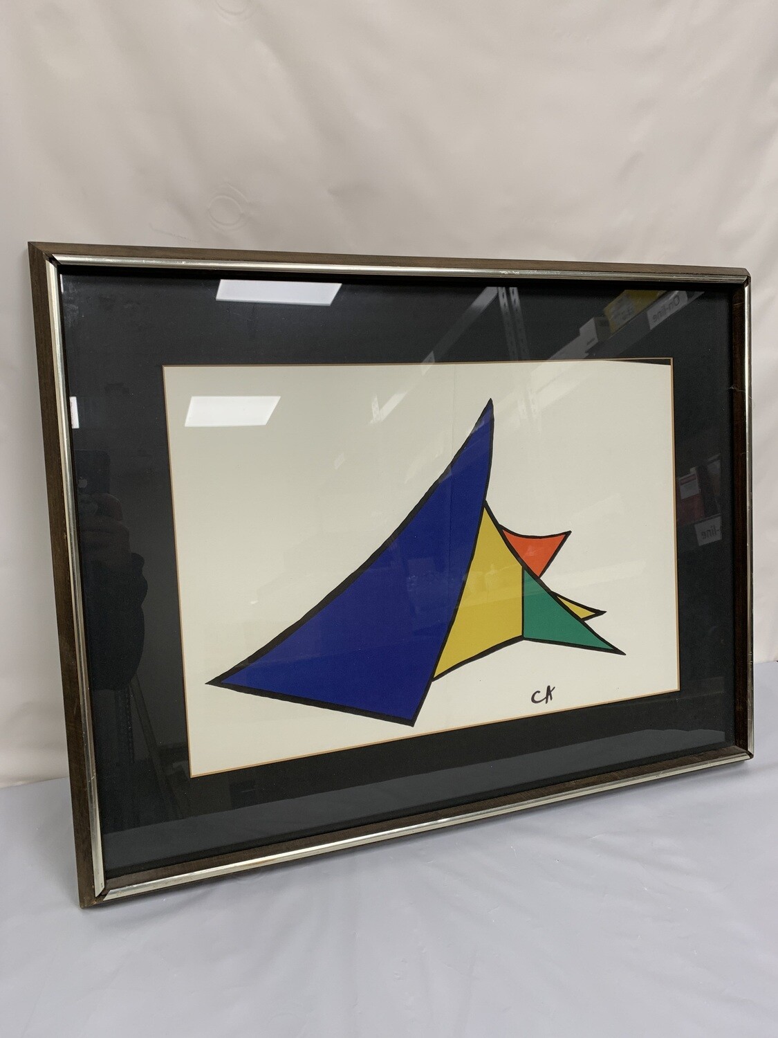 Framed Alexander Calder lithograph