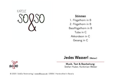 Jedes Wasserl